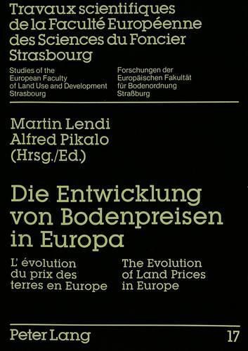 Evolution of Land Prices in Europe