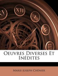 Cover image for Oeuvres Diverses Et Indites