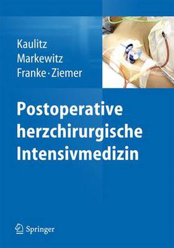 Cover image for Postoperative herzchirurgische Intensivmedizin