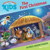 Cover image for The First Christmas 24-Piece Jigsaw Puzzle