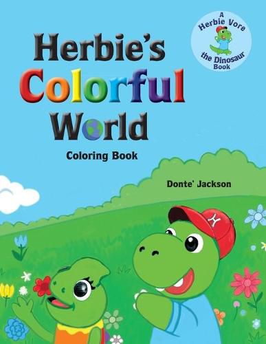 Cover image for Herbie's Colorful World Coloring Book