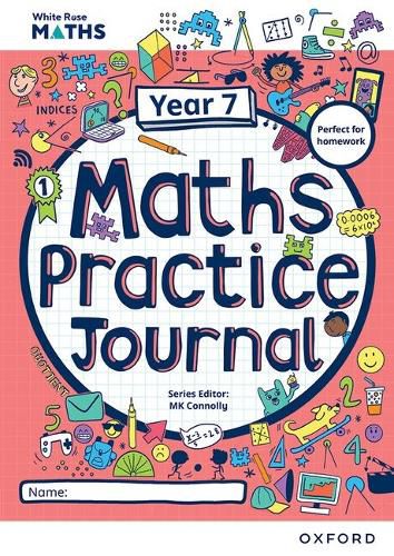 Cover image for White Rose Maths Practice Journals Year 7 Workbook: Single Copy