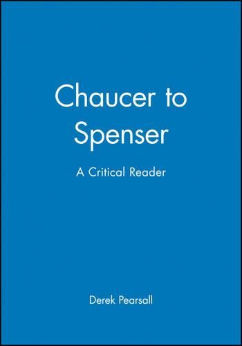 Cover image for Chaucer to Spenser