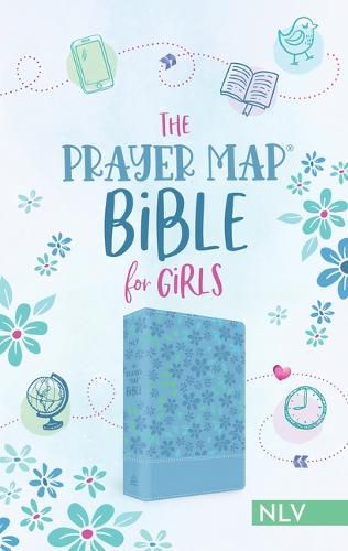 Cover image for The Prayer Map(r) Bible for Girls Nlv