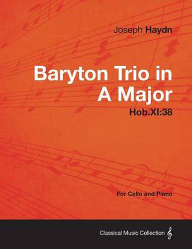 Cover image for Baryton Trio in A Major Hob.XI