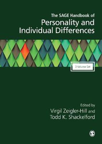 Cover image for The SAGE Handbook of Personality and Individual Differences