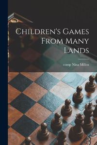 Cover image for Children's Games From Many Lands