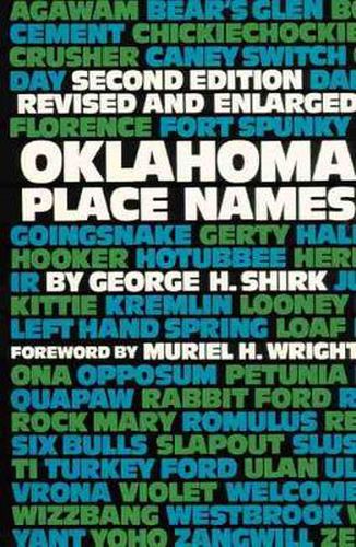 Cover image for Oklahoma Place Names