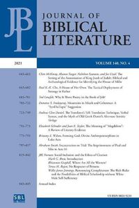 Cover image for Journal of Biblical Literature 140.4 (2021)