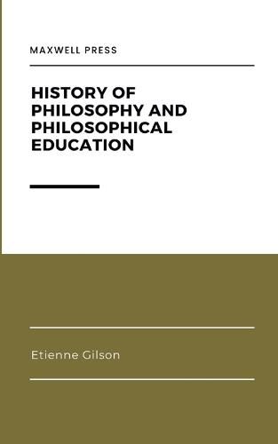 History of Philosophy and Philosophical Education