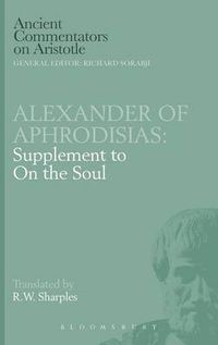 Cover image for Supplement to  On the Soul