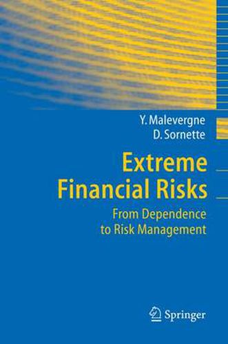 Cover image for Extreme Financial Risks: From Dependence to Risk Management