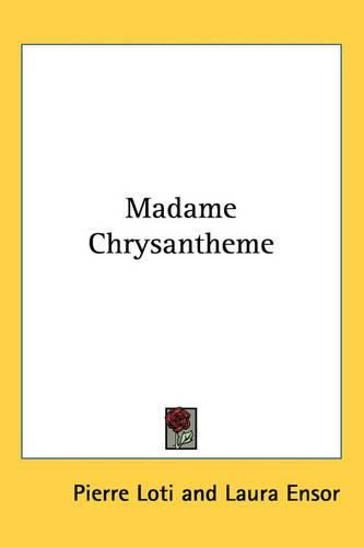 Cover image for Madame Chrysantheme