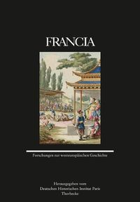 Cover image for Francia 46 (2019): Forschungen Zur Westeuropaischen Geschichte