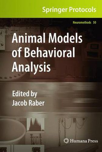Cover image for Animal Models of Behavioral Analysis