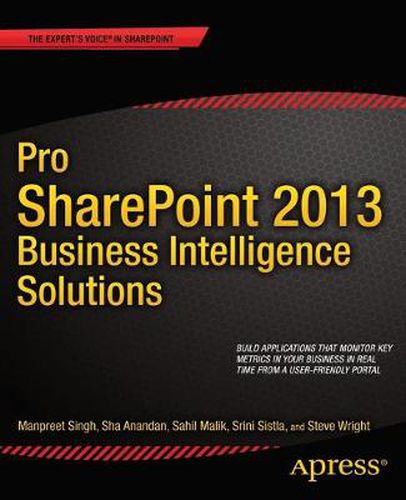 Cover image for Pro SharePoint 2013 Business Intelligence Solutions