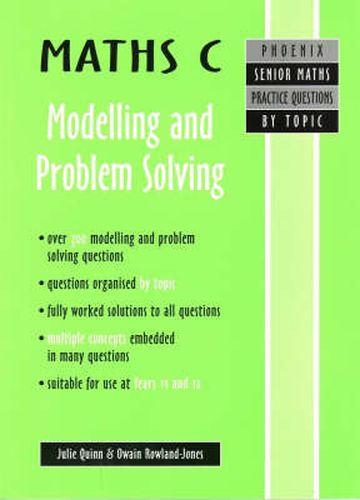 Cover image for Maths A Modelling and Problem Solving