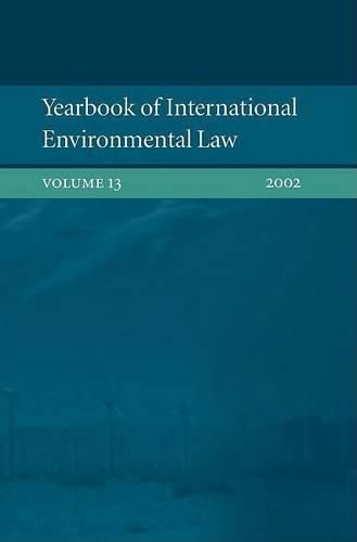 Cover image for Yearbook of International Environmental Law