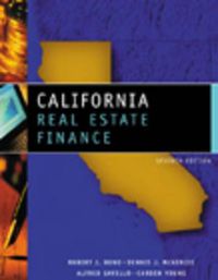 Cover image for California Real Estate Finance