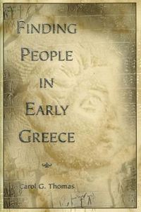 Cover image for Finding People in Early Greece