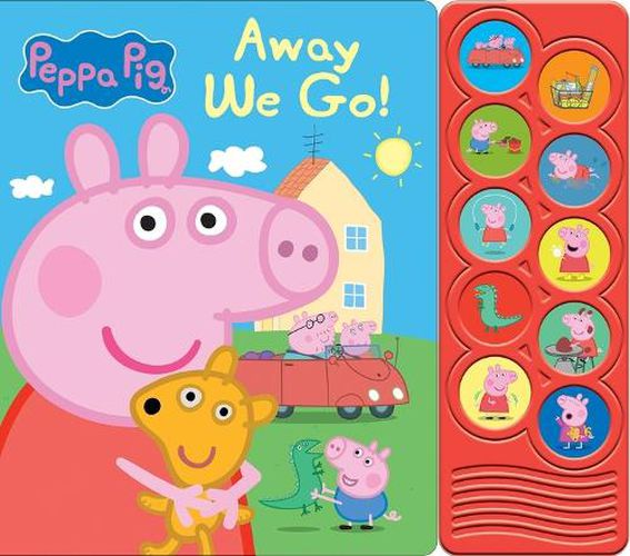 Cover image for Peppa Pig: Away We Go! Sound Book