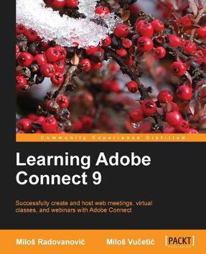 Cover image for Learning Adobe Connect 9