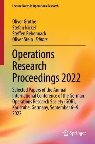 Cover image for Operations Research Proceedings 2022