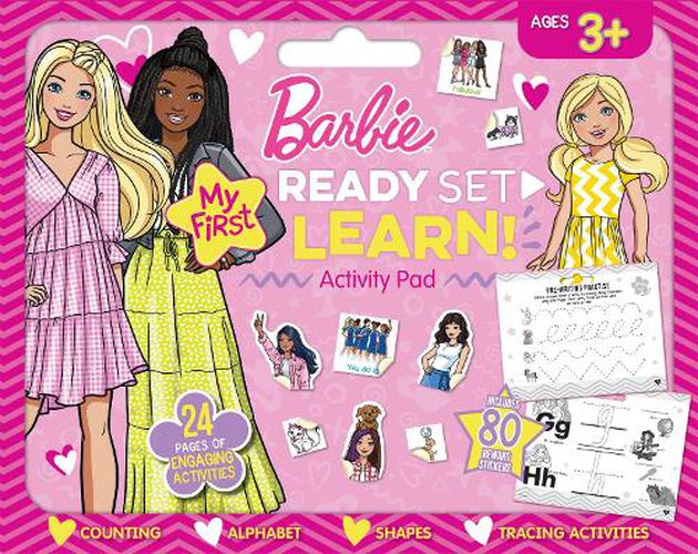 My First Barbie: Ready Set Learn! Activity Pad (Mattel: Ages 3+ Years)