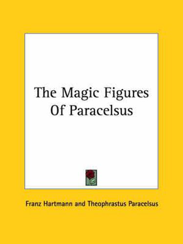 Cover image for The Magic Figures of Paracelsus