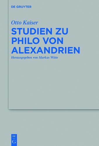 Cover image for Studien Zu Philo Von Alexandrien