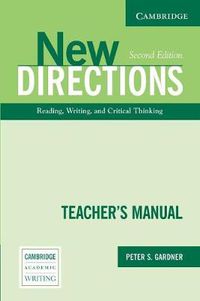 Cover image for New Directions Teacher's Manual: An Integrated Approach to Reading, Writing, and Critical Thinking