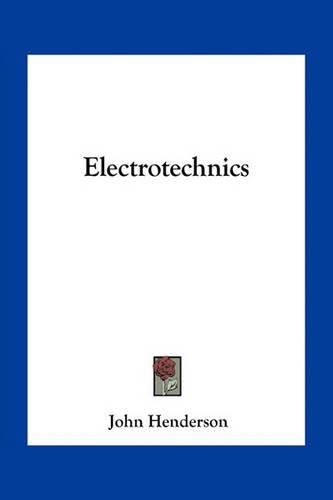 Cover image for Electrotechnics