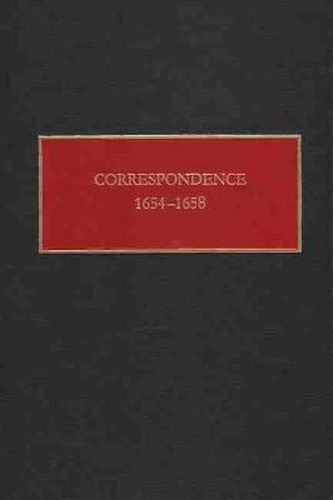 Cover image for Correspondence, 1654-1658: Volume XII of the Dutch Colonial Manuscripts