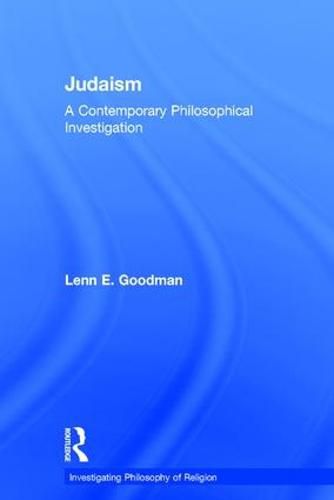 Cover image for Judaism: A Contemporary Philosophical Investigation