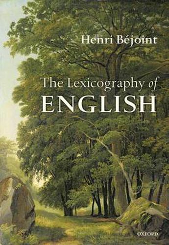 Cover image for The Lexicography of English