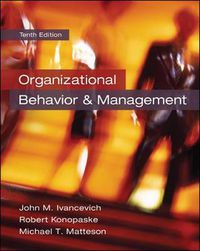 Cover image for Organizational Behavior and Management