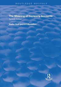 Cover image for The Meaning of Company Accounts