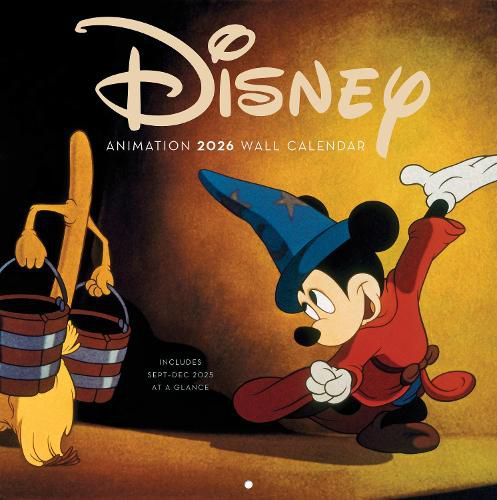 Cover image for Disney Animation 2026 Wall Calendar
