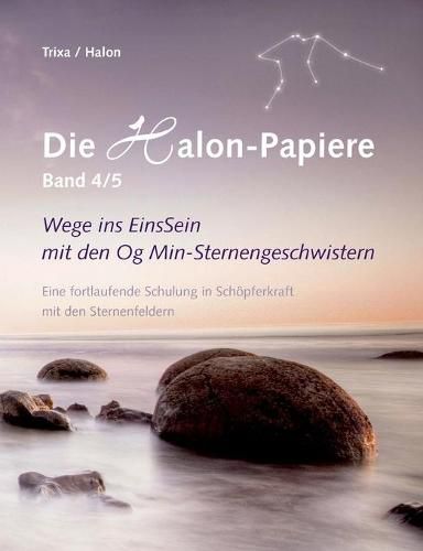 Cover image for Die Halon-Papiere, Band 4/5: Wege ins EinsSein mit den Og Min-Sternengeschwistern. Eine fortlaufende Schulung in Schoepferkraft mit den Sternenfeldern