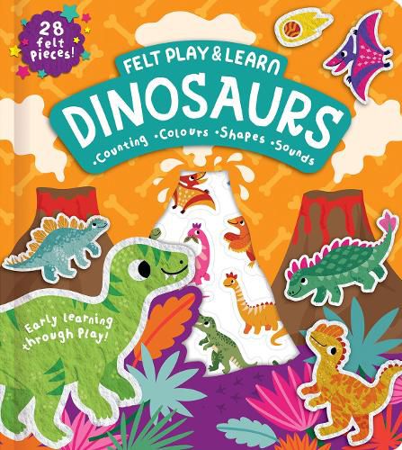 Felt Play & Learn Dinosaurs