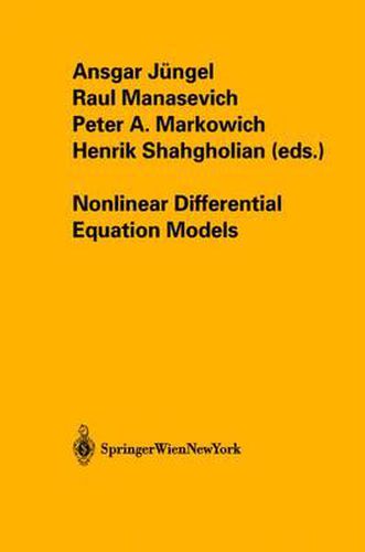 Cover image for Nonlinear Differential Equation Models