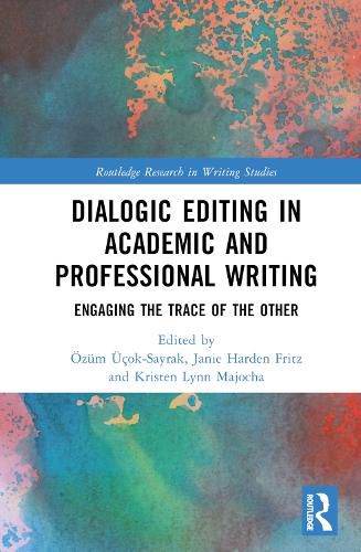 Cover image for Dialogic Editing in Academic and Professional Writing