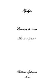 Cover image for Esercizi di stime: Acronimi elogiativi