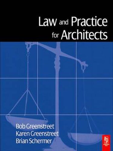 Cover image for Law and Practice for Architects