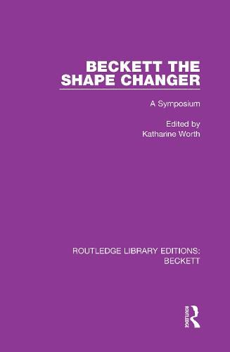 Cover image for Beckett the Shape Changer: A Symposium