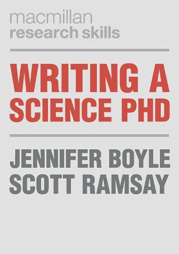 Cover image for Writing a Science PhD