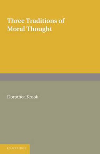 Cover image for Three Traditions of Moral Thought