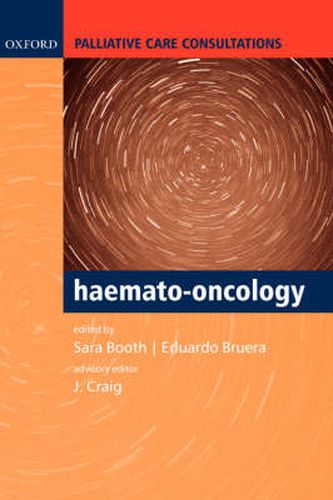 Cover image for Palliative Care Consultations in Haemato-oncology