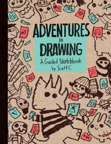 Cover image for Adventures in Drawing: A Guided Sketchbook