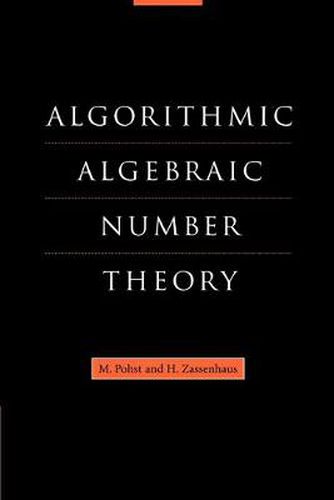 Cover image for Algorithmic Algebraic Number Theory